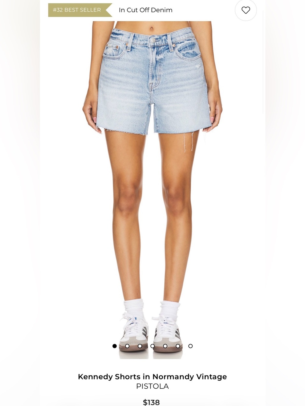 Pistola Kennedy Shorts in Normandy Wash